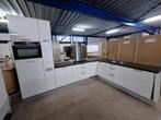 Complete keuken Compleet met APP 120Keukens op voorraad 2819, Huis en Inrichting, Ophalen of Verzenden, Zo goed als nieuw, Hoekkeuken
