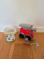 Nieuw! Play-Doh Wheels brandweerwagen + Funny Characters, Ophalen of Verzenden, Nieuw, Knutselen