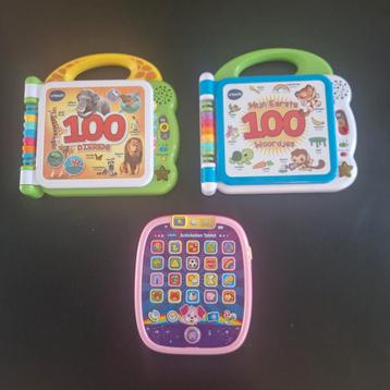 VTech 100 Woordjes + Dieren + Tablet  beschikbaar voor biedingen