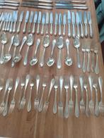 groot verzilverd bestek, Antiek en Kunst, Verzenden