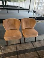 Dutchbone Smoker Fauteuils - Set van 2, Huis en Inrichting, Stoelen, Ophalen, Twee, Bruin, Zo goed als nieuw