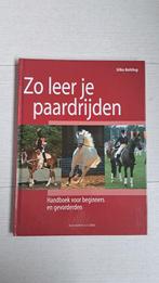 Boek 'Zo leer je paardrijden', Verzenden, Gebruikt, Dressuur