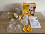 Medela Freestyle Hands‑Free dubbele borstkolf + Philips AVEN, Ophalen, Zo goed als nieuw, Borstkolf