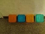 Retro Tupperware bakjes jaren 60-70, Ophalen of Verzenden, Gebruikt, Wit, Overige typen