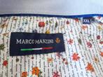 Marco Manzini katoenen heren overhemd maat. 2XL, Verzenden, Wit, Marco Manzini, Zo goed als nieuw