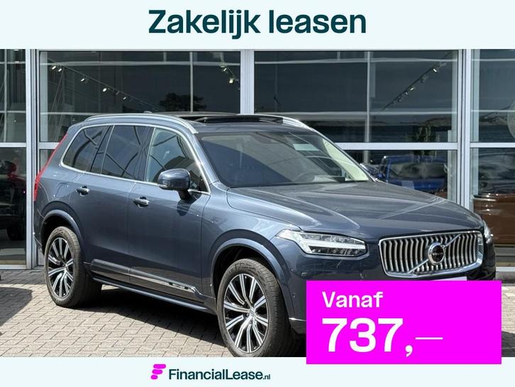 Volvo XC90 T8 390PK Recharge Inscription| Luchtvering| Pano|, Auto's, Volvo, Bedrijf, Lease, Financial lease, XC90, 360° camera