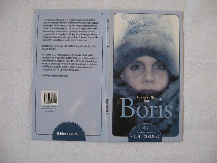 Jaap ter Haar - 4 CD Boris (voorlezer Bram van der Vlugt), Boeken, Luisterboeken, Cd, Ophalen of Verzenden