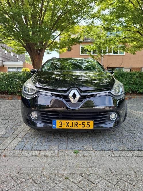 Renault Clio 0.9 TCE 90 Estate 2014 Zwart, Auto's, Renault, Particulier, Clio, ABS, Airbags, Airconditioning, Android Auto, Bluetooth