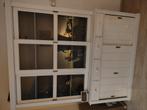 Groot buffetkast, Huis en Inrichting, Kasten | Buffetkasten, Gebruikt, 200 cm of meer, Ophalen of Verzenden, Glas