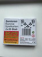 2 stokken senioren speelkaarten extra grote afbeelding, Ophalen of Verzenden, Nieuw