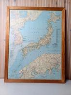 Landkaart in lijst, Afrika, Z America, Midden Oosten, Japan, Landkaart, 1800 tot 2000, National Geographic, Wereld