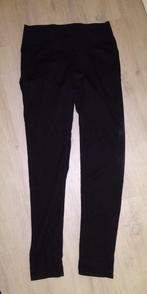 Positiekleding: zwarte fijne broek / legging / tregging (40), Zwart, H&M mama, Zo goed als nieuw, Broek of Spijkerbroek