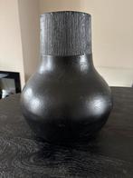 Grote Zwarte Vaas, Overige materialen, Gebruikt, Zwart, Ophalen of Verzenden