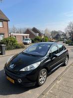 Peugeot 207 1.6 VTI 16V 5DR 2007 Zwart, Auto's, Peugeot, Voorwielaandrijving, 4 cilinders, Zwart, Origineel Nederlands