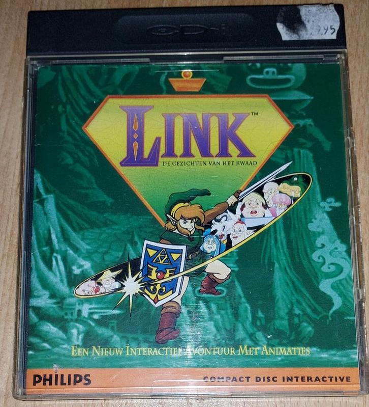 Link: De Gezichten van het Kwaad - CDI, Spelcomputers en Games, Games | Overige, Gebruikt, Avontuur en Actie, 1 speler, Vanaf 7 jaar