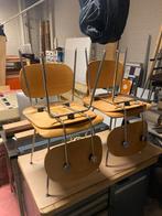 4x Gispen 116 stoelen - Wim Rietveld, Ophalen, Gebruikt, Overige kleuren, Vier