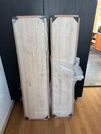 2 Nieuwe licht eiken planken met blinde ophanging 140x30x5cm, Ophalen of Verzenden, Nieuw