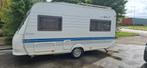 Hobby de luxe 440 SB uit 1999 te koop, Caravans en Kamperen, Caravans, Hobby, Treinzit, Particulier, 4 tot 5 meter