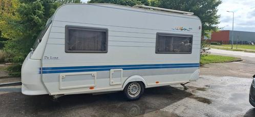 Hobby de luxe 440 SB uit 1999 te koop, Caravans en Kamperen, Caravans, Particulier, tot en met 4, 1000 - 1250 kg, Treinzit, Hobby