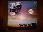 LP The best of Country and West / Various artists (1975), Cd's en Dvd's, Vinyl | Verzamelalbums, Gebruikt, Ophalen of Verzenden
