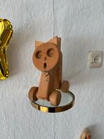 Vintage design houten kat speelgoed, Gebruikt, Ophalen of Verzenden