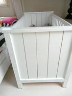 Peuterbedje met matras, dekbed en stootrand, Ophalen of Verzenden, Gebruikt, Ledikant