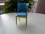Vintage Barbie chair blue and green, Ophalen of Verzenden, Zo goed als nieuw, Barbie