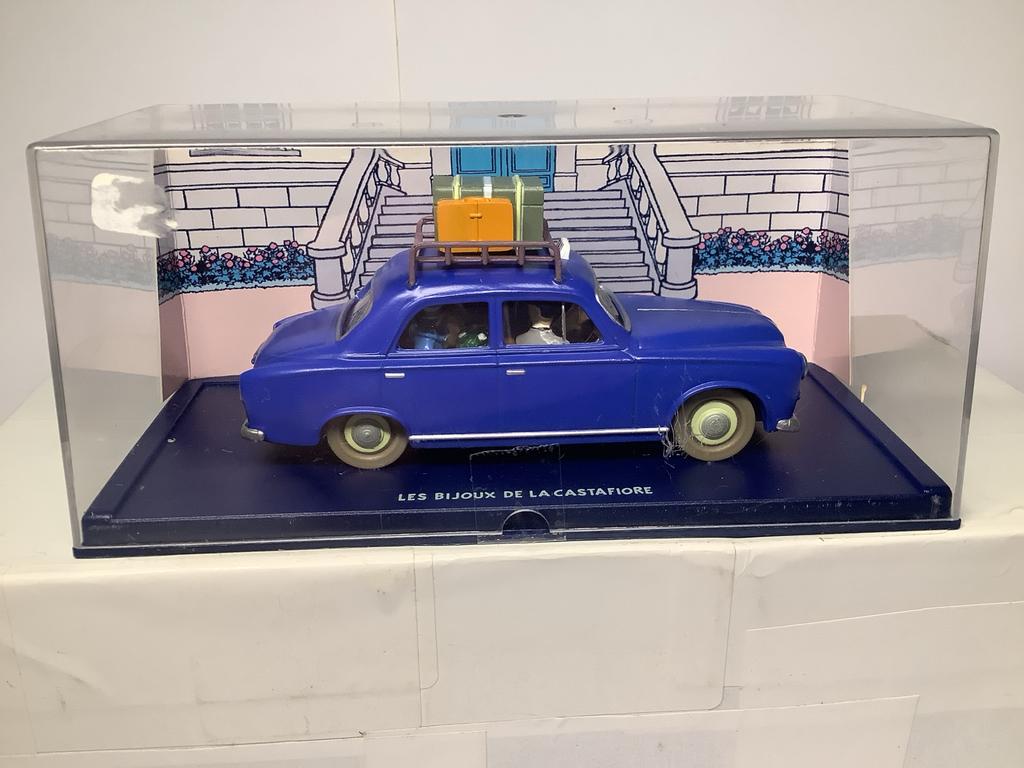 Tintin Auto - Les Bijoux de la Castafiore 1:43, Hobby en Vrije tijd, Modelauto's | 1:43, Ophalen of Verzenden, Zo goed als nieuw