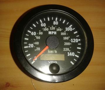 Km teller herstel VDO Westfield Kit Car instrument beschikbaar voor biedingen