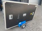 BEELDSCHERM FLIGHTCASE 65Inch + Trolley PRO KWALITEIT CASE, Ophalen, Gebruikt, Overige instrumenten, Flightcase