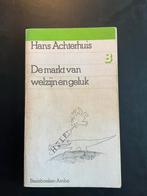 De markt van welzijn en geluk - Hans Achterhuis, Ophalen of Verzenden, Gelezen, Praktische filosofie