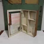 Kist hout origineel Frankrijk 45 x 31 x 8 cm medicijnkastje, Huis en Inrichting, Woonaccessoires | Kisten, Minder dan 50 cm, Gebruikt