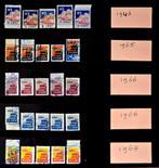 Treinbriefzegels Nederlandse Spoorwegen 1946-1972, Postzegels en Munten, Ophalen of Verzenden, Na 1940