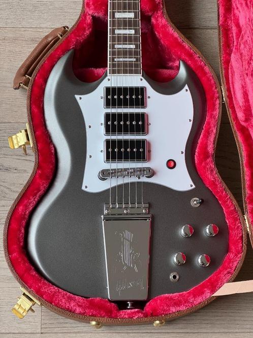 Gibson SG Custom Standard ‘61 in Matte Mako P94 Original by, Muziek en Instrumenten, Snaarinstrumenten | Gitaren | Elektrisch