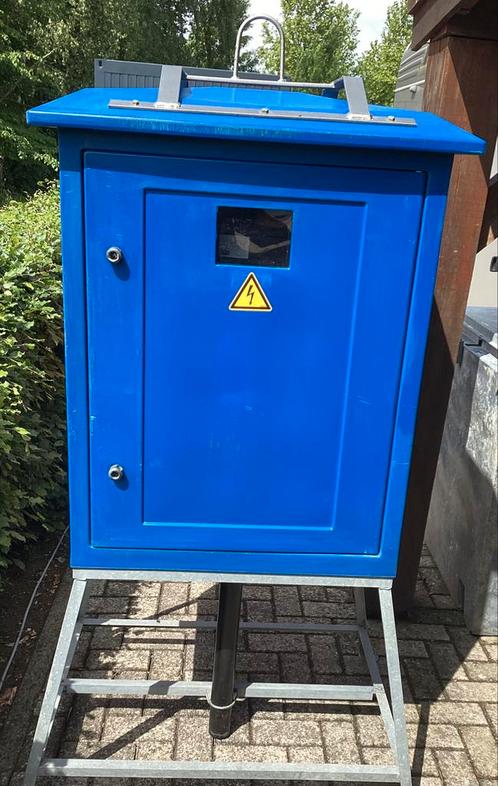 HOOFDVERDEELKAST Bouwstroomkast BOUWKAST Bouwmeterkast 80A, Doe-het-zelf en Verbouw, Elektra en Kabels, Zo goed als nieuw, Overige typen
