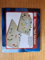 Houten Bordspel - Keezen/Tock in nieuwstaat, Hobby en Vrije tijd, Gezelschapsspellen | Bordspellen, Drie of vier spelers, Ophalen of Verzenden