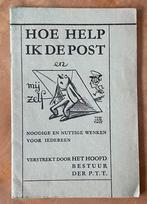Enorm leuk boekje uit 1938 van PTT Post., Ophalen of Verzenden