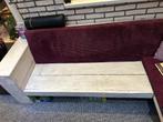 Hoekbank, Tuin en Terras, Ophalen, Zo goed als nieuw, Hout