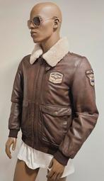 PME Legend leren jas based on G-1 piloten jack (M) zgan, Kleding | Heren, Jassen | Winter, Bruin, Maat 48/50 (M), ., Ophalen of Verzenden