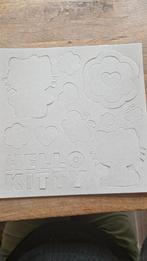 Hello kitty chipboard set, Ophalen of Verzenden, Zo goed als nieuw, Scrap