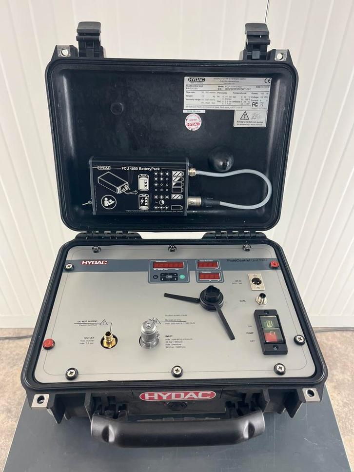 HYDAC FluidControl Unit FCU 1000, Doe-het-zelf en Verbouw, Meetapparatuur, Zo goed als nieuw, Ophalen