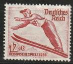 Rijk 1935 601x Olympiade Skispringer, Ongebruikt, Postzegels en Munten, Ophalen of Verzenden, Overige periodes, Postfris