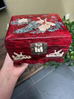 Koreaans muziekdoos Chinees sieradenkist parelmoer kist, Verburgt Vintage, Ophalen of Verzenden, Schipluidenlaan 20 5035KJ Tilburg