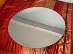 Spiegel ovaal met facet 69 x 55, Antiek en Kunst, Ophalen, Ovaal, 50 tot 100 cm, Minder dan 100 cm