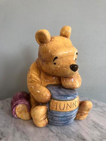 Nieuw grote Classic Winnie de Pooh spaarpot, Disney, H 26 cm beschikbaar voor biedingen