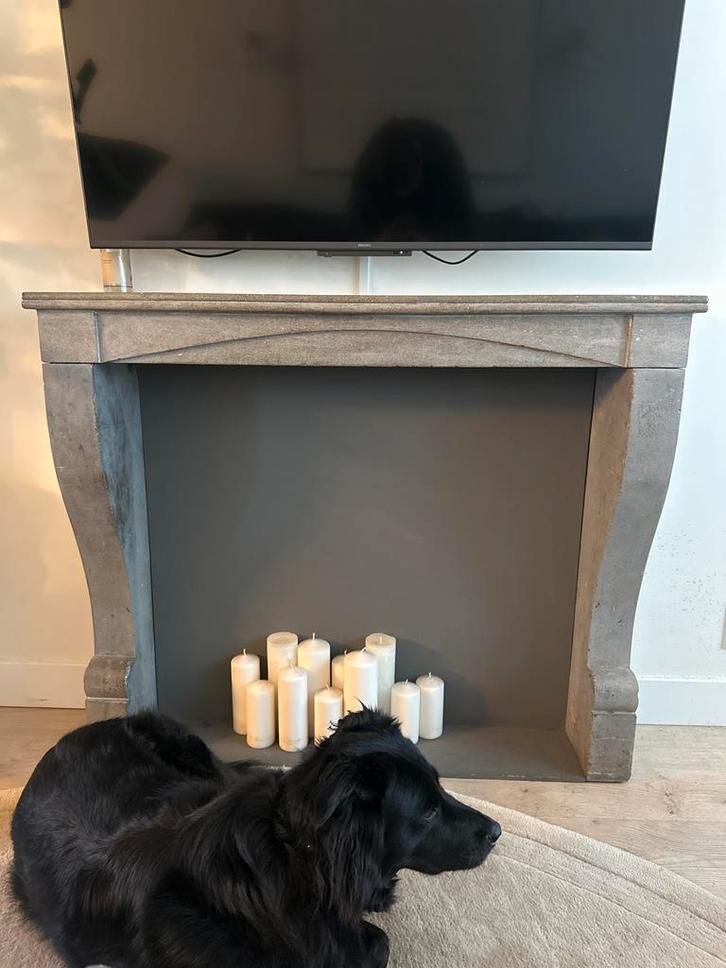 Natuurstenen stijlvolle Schouw, Huis en Inrichting, Haarden, Zo goed als nieuw, Overige soorten, Ophalen