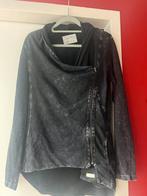 Zwart bikervestje S van One Green Elephant, Kleding | Dames, Ophalen of Verzenden, Gedragen, Maat 36 (S), Zwart