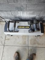 Aerobic Step met Gewichten, Ophalen of Verzenden, Gebruikt, Buik, Stepbank