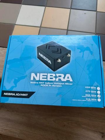 Nebra 868MHz Helium miner - SEALED beschikbaar voor biedingen