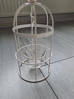Kleine theelichthouder vogelkooitje, Ophalen of Verzenden, Zo goed als nieuw, Overige materialen, Minder dan 25 cm